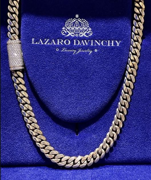 Solid gold chains and custom pendants